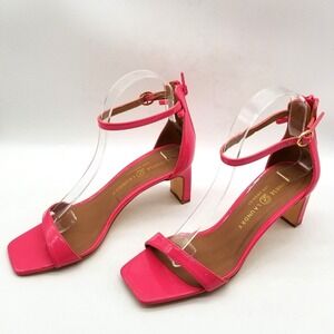 Chinese Laundry Women Pink Heel Ankle Strap‎ Sandals 6.5